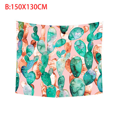 

Gobestart Cactus Tapestry Wall Hanging And Cactus Plant Printed Tapestry Cactus Watercolor Tapestry