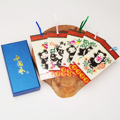 

Handmade paper-cut bookmarks Chinese characteristics small gifts Chinese style souvenirs