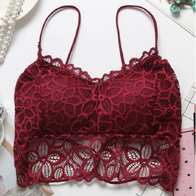 

Push Up Active Bra Women Lace Bralette Seamless Wireless Bra Sexy Lingerie Plus Size Underwear Red Blue Black Bras for Women