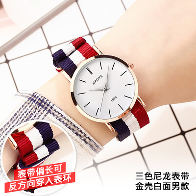 

Womens watch waterproof fashion trend student quartz couple watch Korean version of the simple casual womens watch