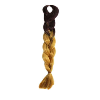 

〖Follure〗Individual Braid Wigs Big Braids Color Gradient Small Black Dirty Pigtail