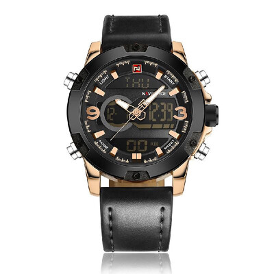 

Angela Bos Luxury Stainless Steel Analog Wristwatch Luminous 3ATM Water Resistant Man Quartz Watch with Luminous Hands