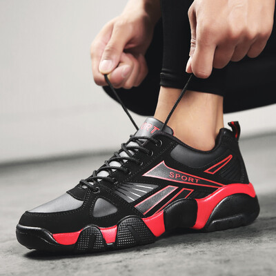 

Summer breathable Korean travel sports white shoes mens shoes plus velvet casual old man running mens high tide shoes