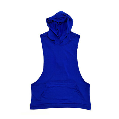 

Mens Muscle Hoodie Tank Top Bodybuilding Gym Workout Sleeveless Vest T-shirt