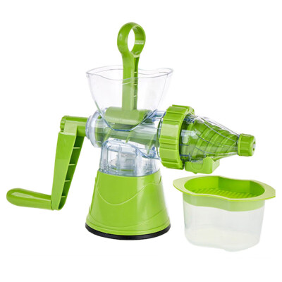 

Multifunctional Manual Fruit Ice Cream Machine Crank Juicer Extractor Squeezer