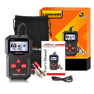 

KW210 12V Automotive Car Battery Tester Digital Multi Language Analyzer Tester Tool