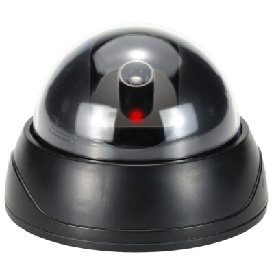 

Simulation Dome Camera Red LED Blinking Light Fake Dummy CCTV Security System for House Office Market