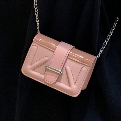 

Summer new female 2019 new Chaohan version 100 lap slant chain bag Xiaoqing new fashion square bag