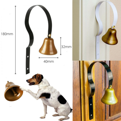 

Antique Wall Mounted Metal Shopkeepers Doorbell Dog Training Bell Home Decor New