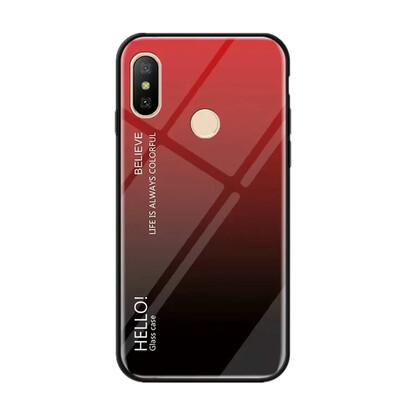 

Gradient Tempered Glass Case for Redmi Note 5 Pro