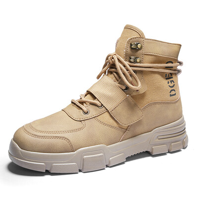 

Mens shoes high shoes Martin boots tooling boots mens shoes tide shoes retro wolf