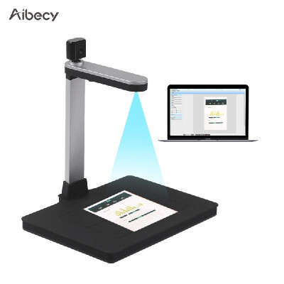 

Aibecy HD Document Camera Scanner 10 Mege-Pixels with Dual-camera AI Technology Fill-in Light Support PDF Export Video Recording