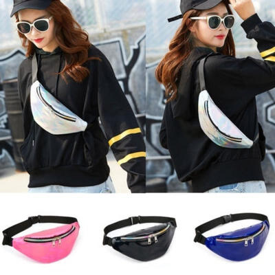 

Running Bum Bag Fanny Pack Travel Waist Bag Money Zip Belt Pouch Sports Pouch