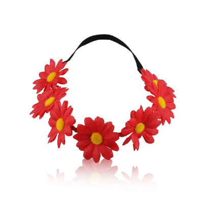 

〖Follure〗Hair Bands For Women Hair Accessories Boho Daisy New Wreath Festival Scrunchy