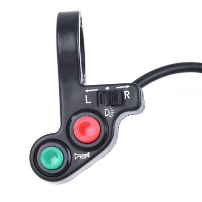 

Motorcycle Horn Turn Signal Light Switches for 78 Handlebar ATV ONOFF