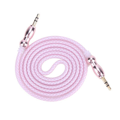 

Metal Braided 35mm Car Audio Cable Male to Male Gold-Plated Audio Line
