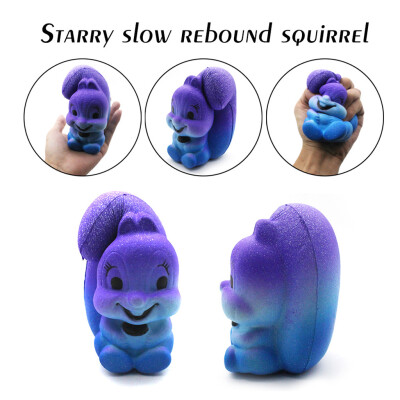 

Gotoamei Exquisite Fun Galaxy Squirrel Scented Charm Slow Rising Stress Relief Toys