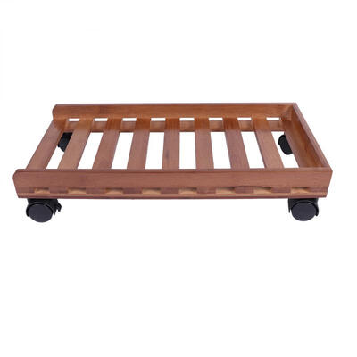 

Greensen Portable Moveable Computer Host Holder Bracket Shelf Heat Dissipation Rack with Wheels