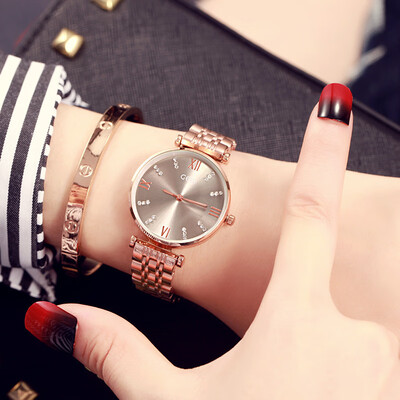 

Couple table gift belt female student watch lady waterproof Korean version of the trend simple mens watch