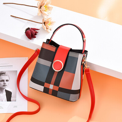 

Bucket bag fashion bucket bag sling fashion bucket bag to send pendant one-shoulder fashion bucket bag