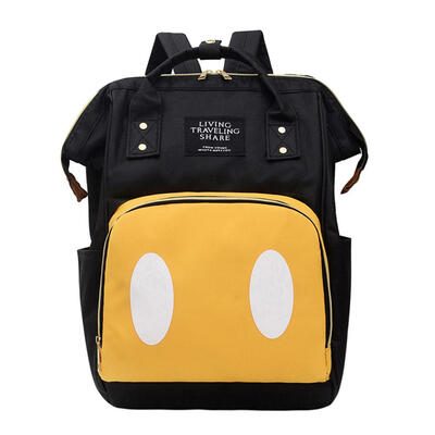 

Cute Printing Mommy Backpacks Large Nylon Maternity Nappy Top-handle Bags