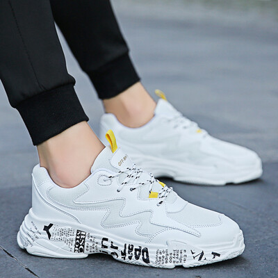 

2019 sports increased white shoes casual shoes summer&summer mens Korean version of the trend of small white shoes tide shoes wild mens shoes