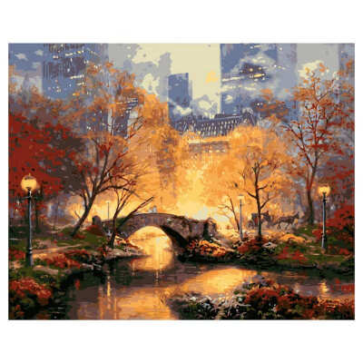 

40x50cm DIY Oil Painting Paint By Numbers Kit Home Living Room Decoration Adults Kids