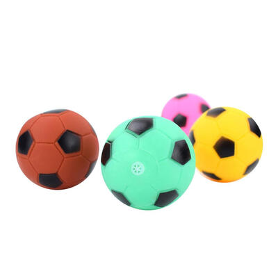 

Football Shaped Pet Dog Molars Bite Squeak Vinyl Toys Sound Chew Play Toy