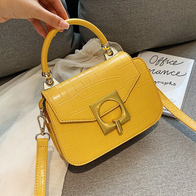 

Crocodile organ bag 2019 new temperament fashion shoulder Messenger bag handbag womens small bag tide