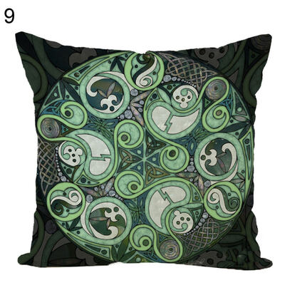 

45x45cm Mandala Pattern Throw Pillow Case Cushion Cover Home Sofa Bed Car Decor