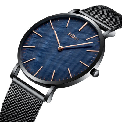 

Biden Biden mens ultra-thin mesh belt waterproof fashion watch foreign trade explosion watch