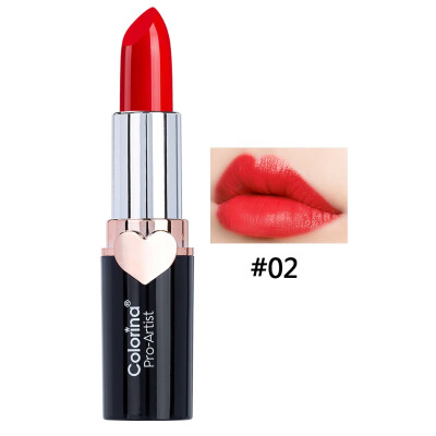 

Sexy Heart Red Velvet Lipstick maquiagem Waterproof Non-Stick Cup Long Lasting Moisturizing Lipstick Matte Nautral Makeup