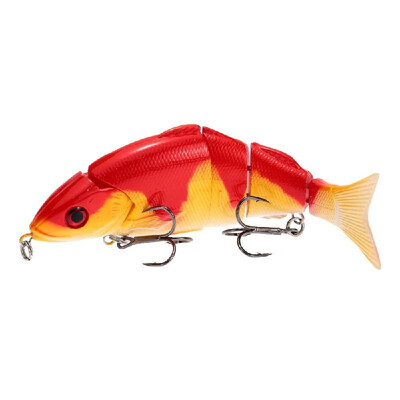 

125cm 20g Life Like Hard Bait Multi Jointed Segmented Section Fishing Lure with Treble Hooks