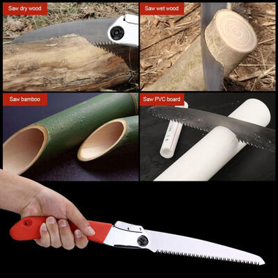 

Greensen Portable Folding Manual Pruning Saw with Anti-slip Handle Outdoor Gardening Tree Trimming Tool