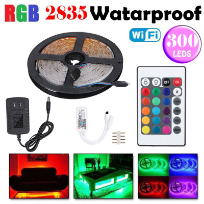 

Gobestart WIFI RGB LED Strip Light SMD 2835 DC12V Led Flexible TapeWIFI ControllerDriver