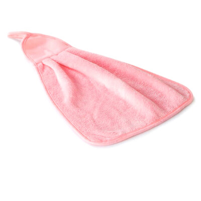 

100 Bamboo Kitchen Dish Cloths New Hangable Coral Velvet Towel Kitchen Cleaning Towel Lint Absorbent Rag Dish Cloth