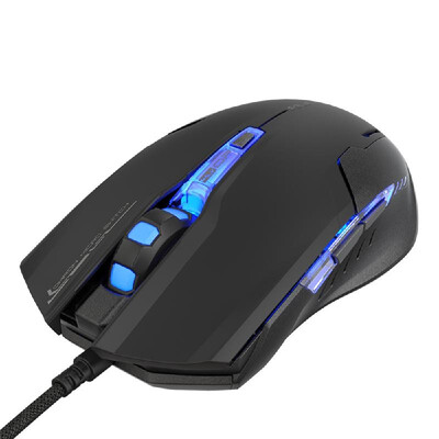 

E-3LUE EMS636 Professional Computer Gaming Mouse with 6 Buttons USB Wired 2500DPI Adjustable Game Mice