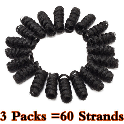 

3 Pack Jamaican Bounce Crochet Hair Wand Curl Synthetic Hair Crochet Braids Afro Kinky Braiding Hair Extensions African Braids