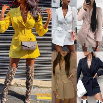 

2019 NEW Fashion Womens Casual Slim Business Blazer Suit Coat Jacket Outwear