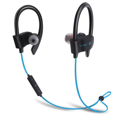 

Sports Sweat proof Stereo Earbuds Wireless Bluetooth Earphone Headset In-Ear Earphones With Mic For iPhone & Smartphone