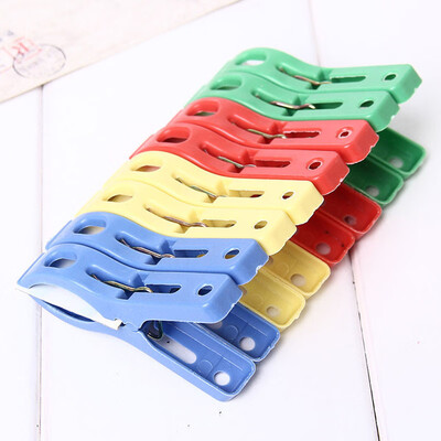 

Siaonvr Set of 8 Beach Towel Clips in Fun Bright Prevents Towels Blowing Away