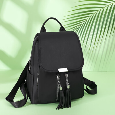 

Oxford cloth backpack female Korean fashion Joker leisure bag travel canvas small backpack