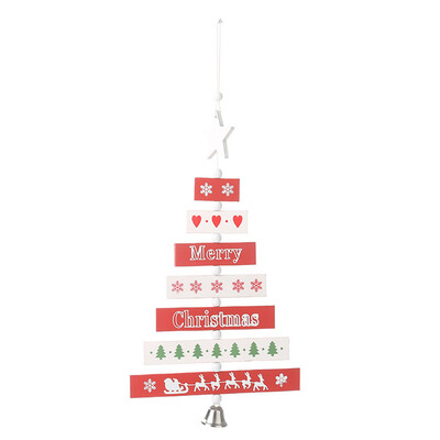 

Christmas Wooden Pendant Hanging Door Decorations Xmas Tree Home Festival Party