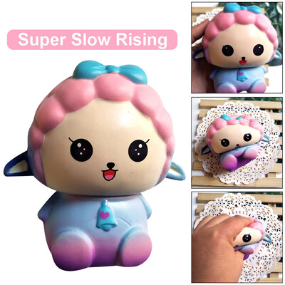 

Gotoamei Galaxy Cartoon Sheep Scented Slow Rising Pressure Squeeze Stress Reliever Toy