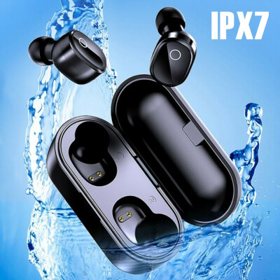 

2pcs IPX-7 Waterproof TWS Bluetooth Headset 50 Version Supports Mini Bluetooth Earpieces