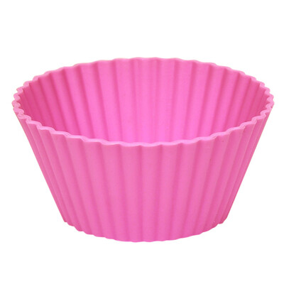 

Toponeto Silicone Round Cup Cake Muffin Cupcake Cases Baking Cup Baking Moulds
