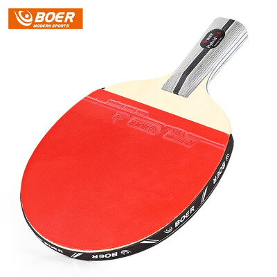 

BOER Outdoor 1 Star Table Tennis Rubber Ping Pong Racket Paddle with Storing Bag
