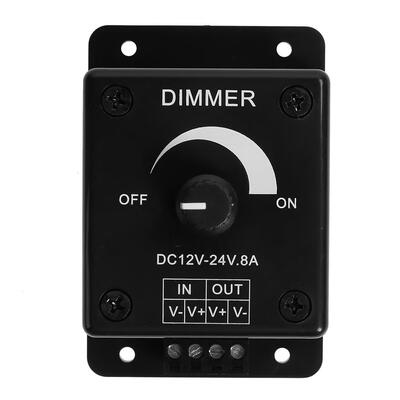 

Manual LED Light Strip Dimmer Switch Lamp Brightness Adjustable Controller
