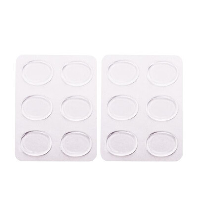 

20pcs Drum Mute Pads Set Dampeners Silencer for Percussion Instrument Accessories Transparent