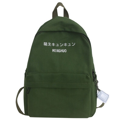 

Canvas junior high school students Joker backpack ins wind bag female Korean version of Hyun-a Kim backpack high school Mori Japan
